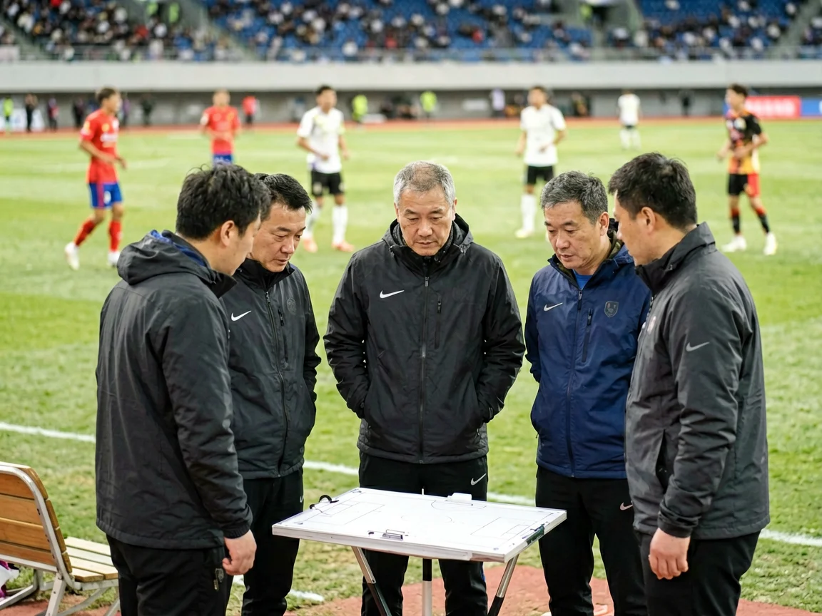 手球赛场备战场景手球